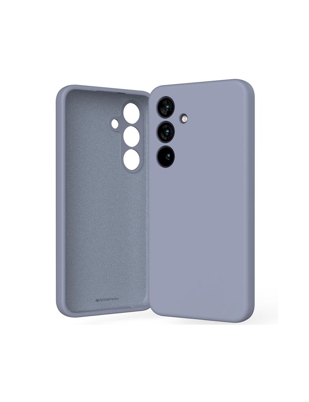 Mercury Silicone Case Samsung S24 LAVENDER GRAY / LAWENDOWY