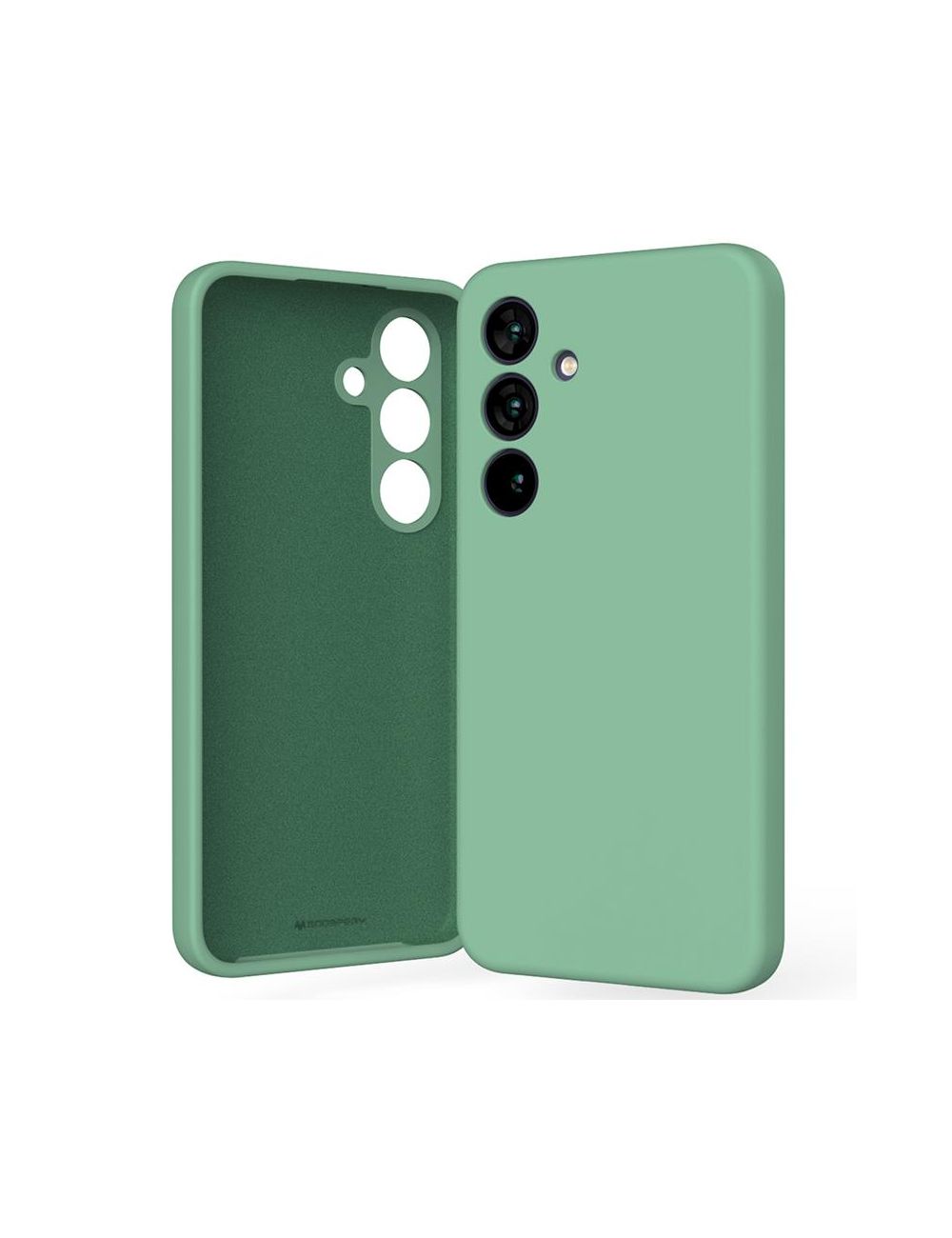 Mercury Silicone Case Samsung S24 GREEN / ZIELONY