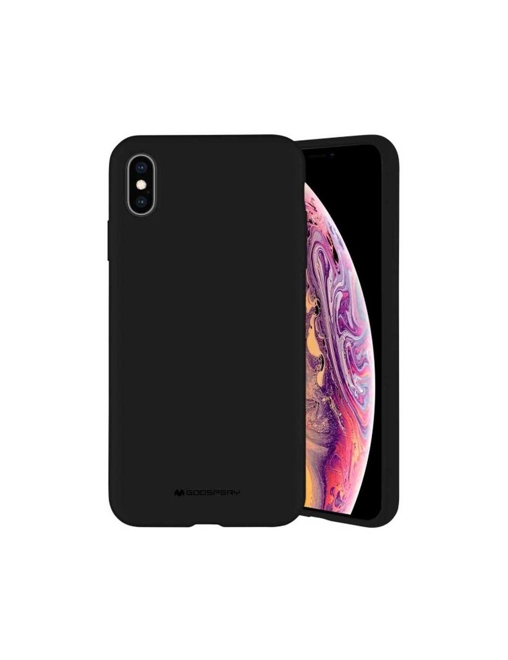 Mercury Silicone Case Samsung A15 5G BLACK / CZARNY