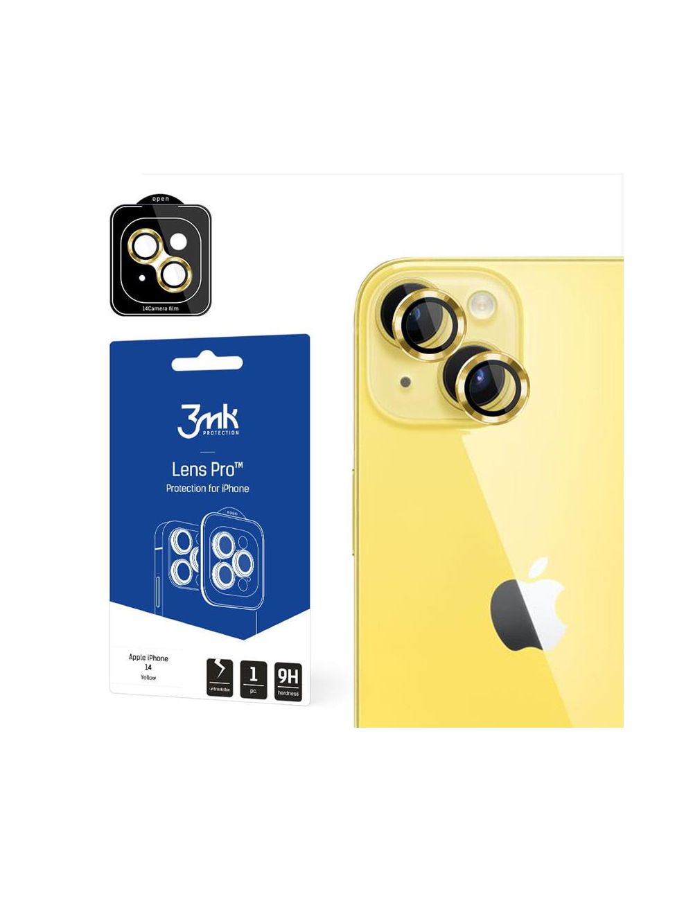 3MK LENS PROTECTION PRO IPHONE 14 YELLOW