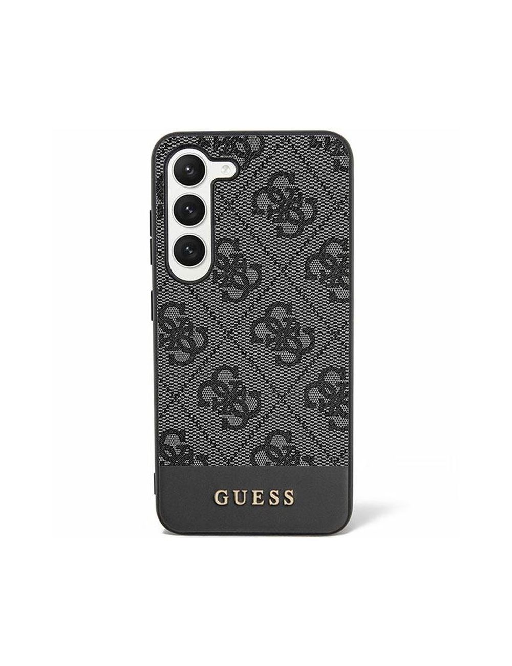 GUESS SAMSUNG S24 GUHCS24SG4GLGR STRIPE COLLECTION BLACK