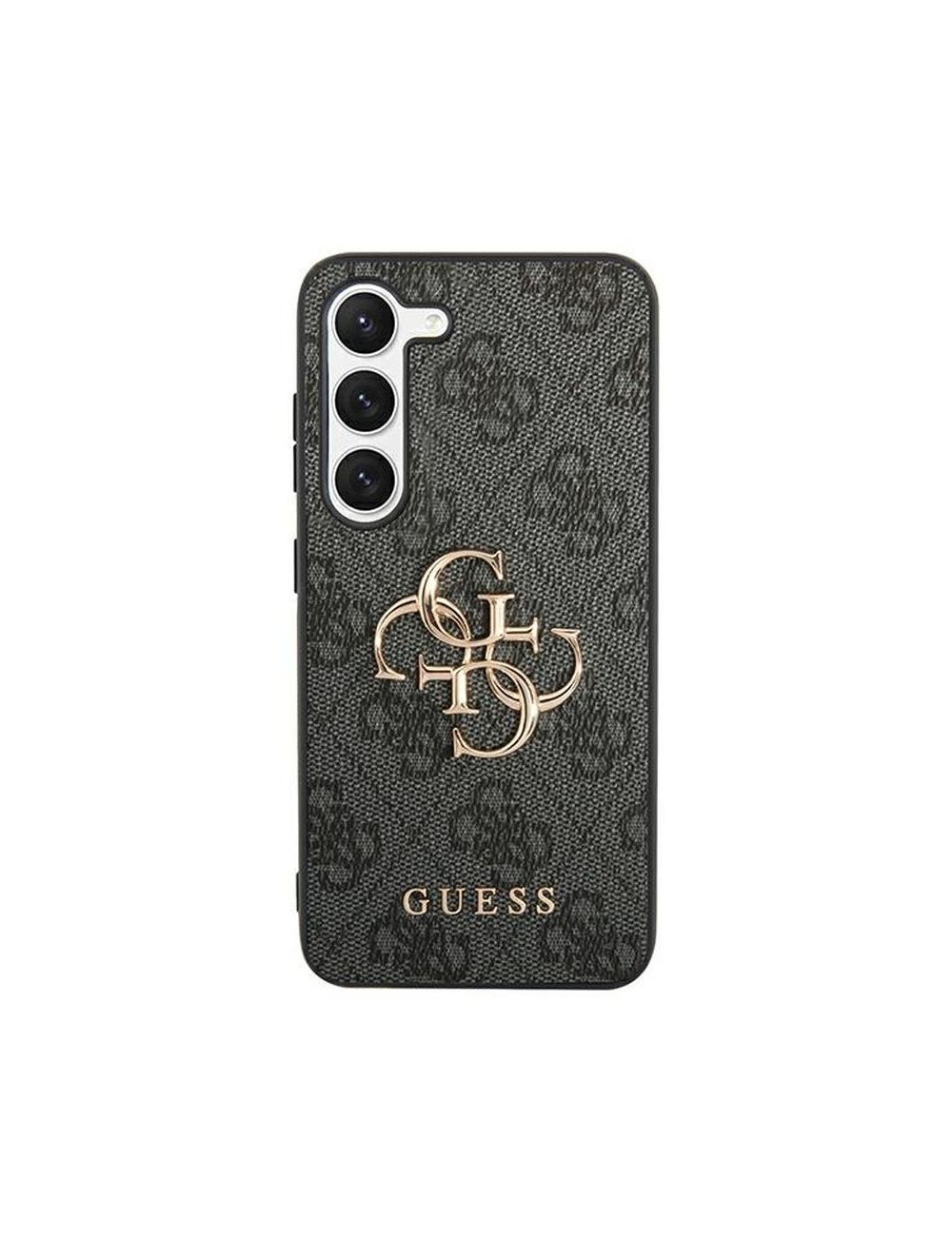 GUESS SAMSUNG S24 GUHCS24S4GMGGR METAL LOGO BLACK