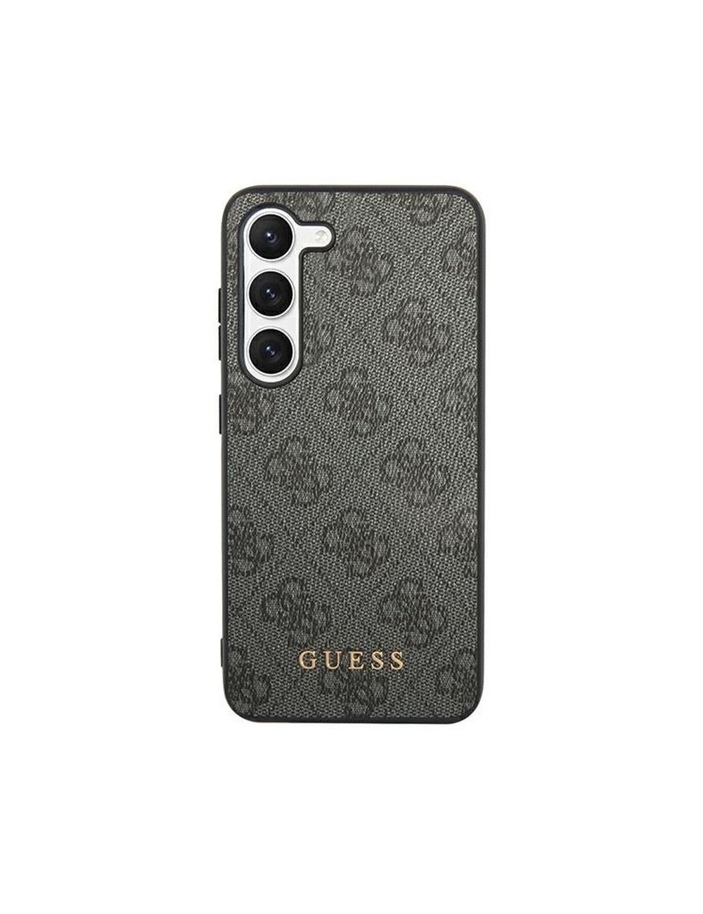 GUESS SAMSUNG S24 PLUS GUHCS24MG4GFGR METAL GOLD LOGO BLACK