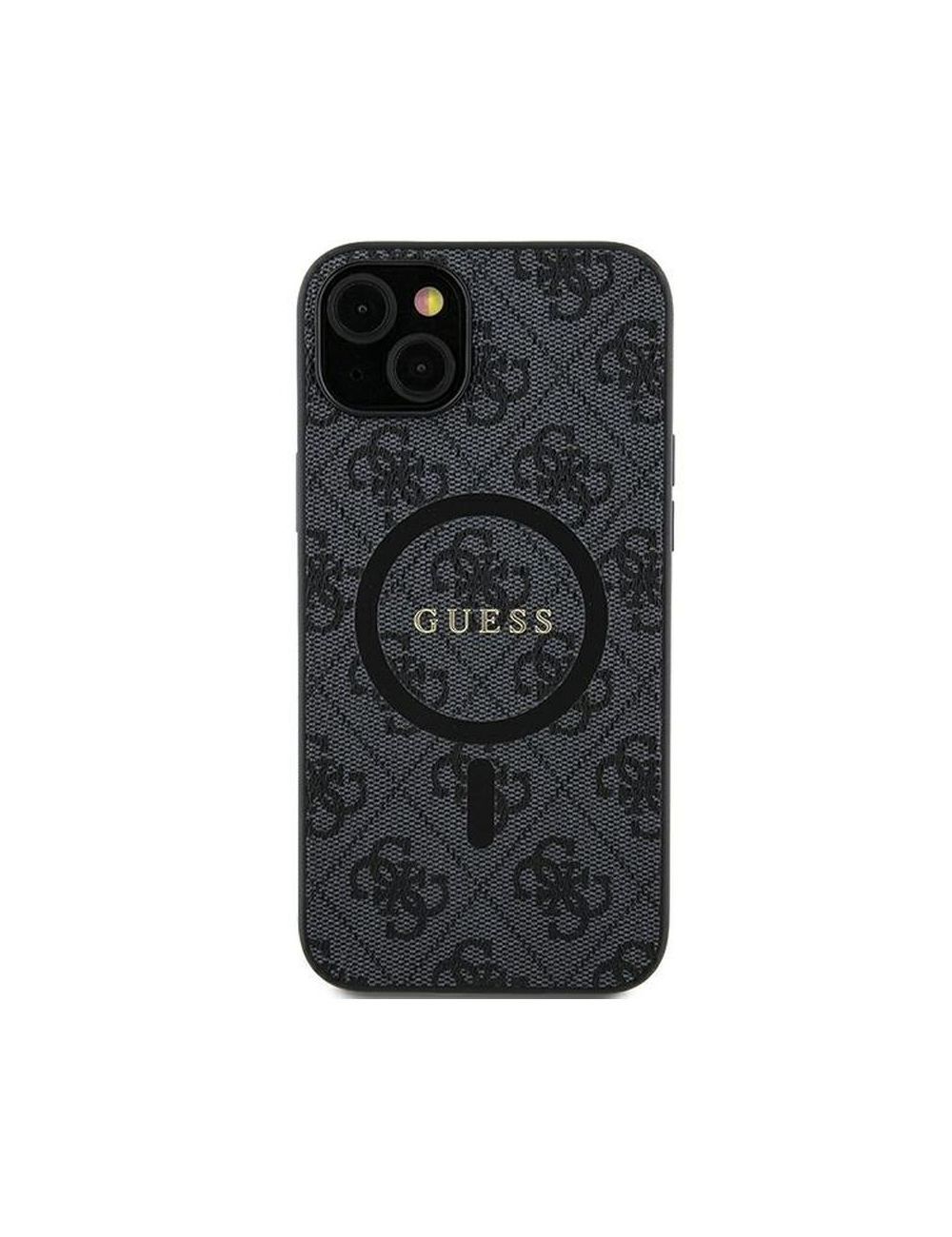 GUESS SAMSUNG S24 GUHMS24SG4GFRK LEATHER MAGSAFE CASE BLACK