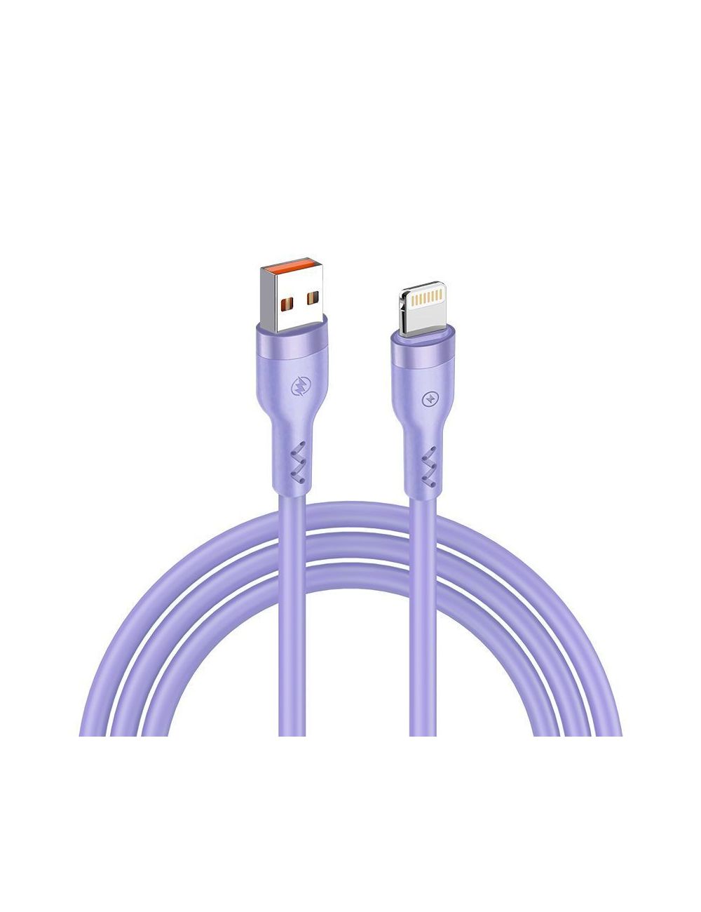 KABEL T-PHOX BOLD USB/LIGHTNING 3A PURPLE