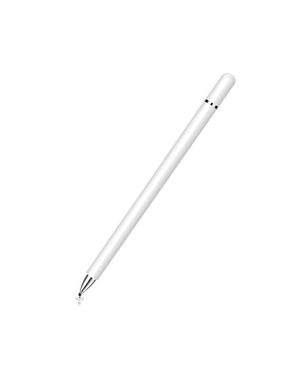 Yesido Pasywny Rysik (Stylus Pen) ST02 2w1, WHITE / BIAŁY