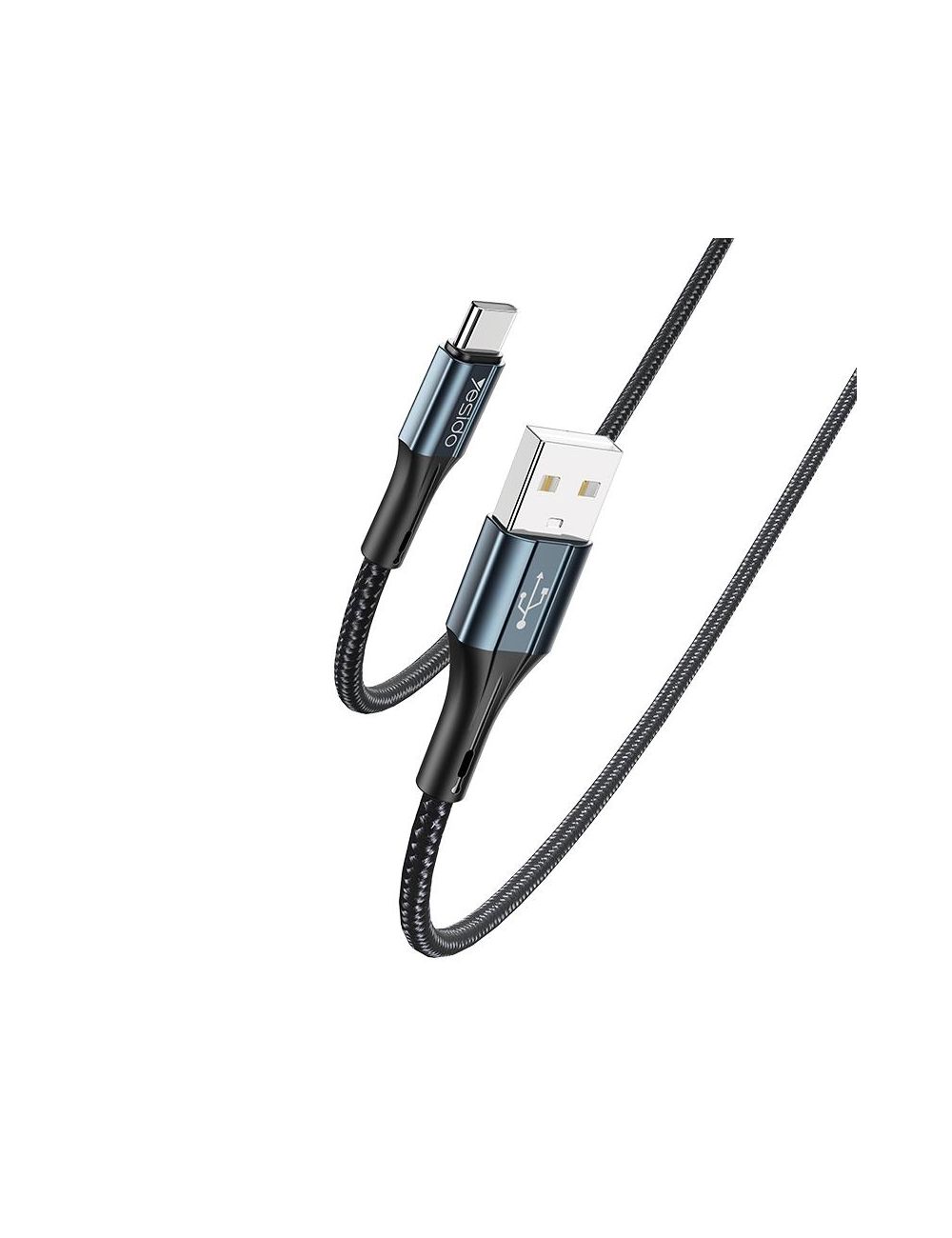 Yesido Kabel CA94 18W USB-Type-C 2m 2A, BLACK / CZARNY