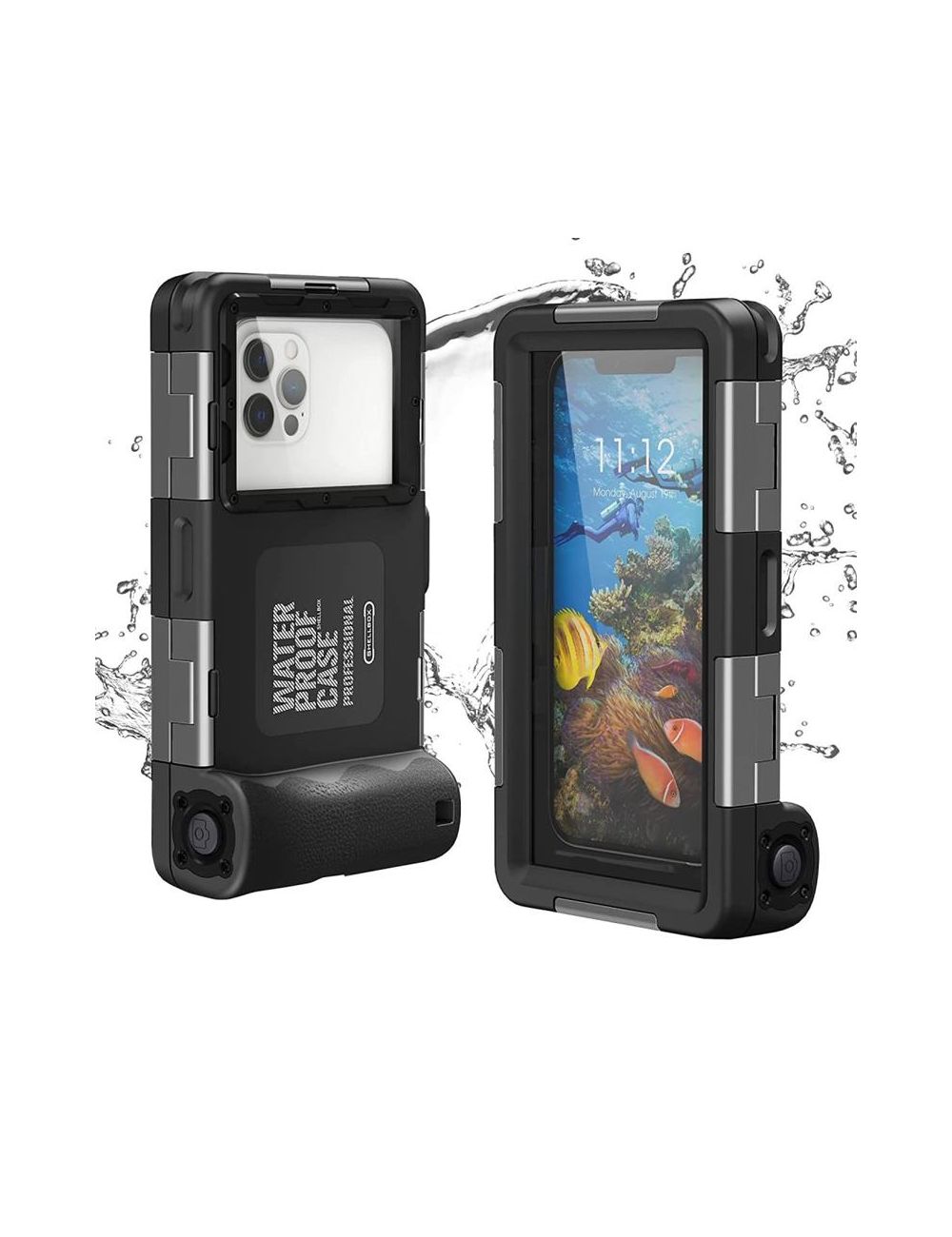 TECH-PROTECT WODOODPORNY CASE DIVING IPX8 BLACK