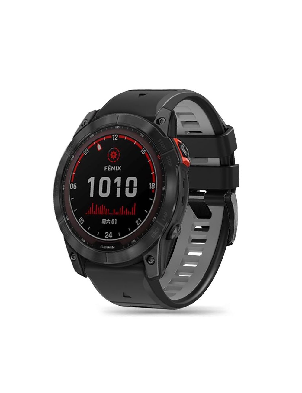 TECH-PROTECT OPASKA ICONBAND PRO GARMIN FENIX 5/6/6PRO/7 BLACK/GREY