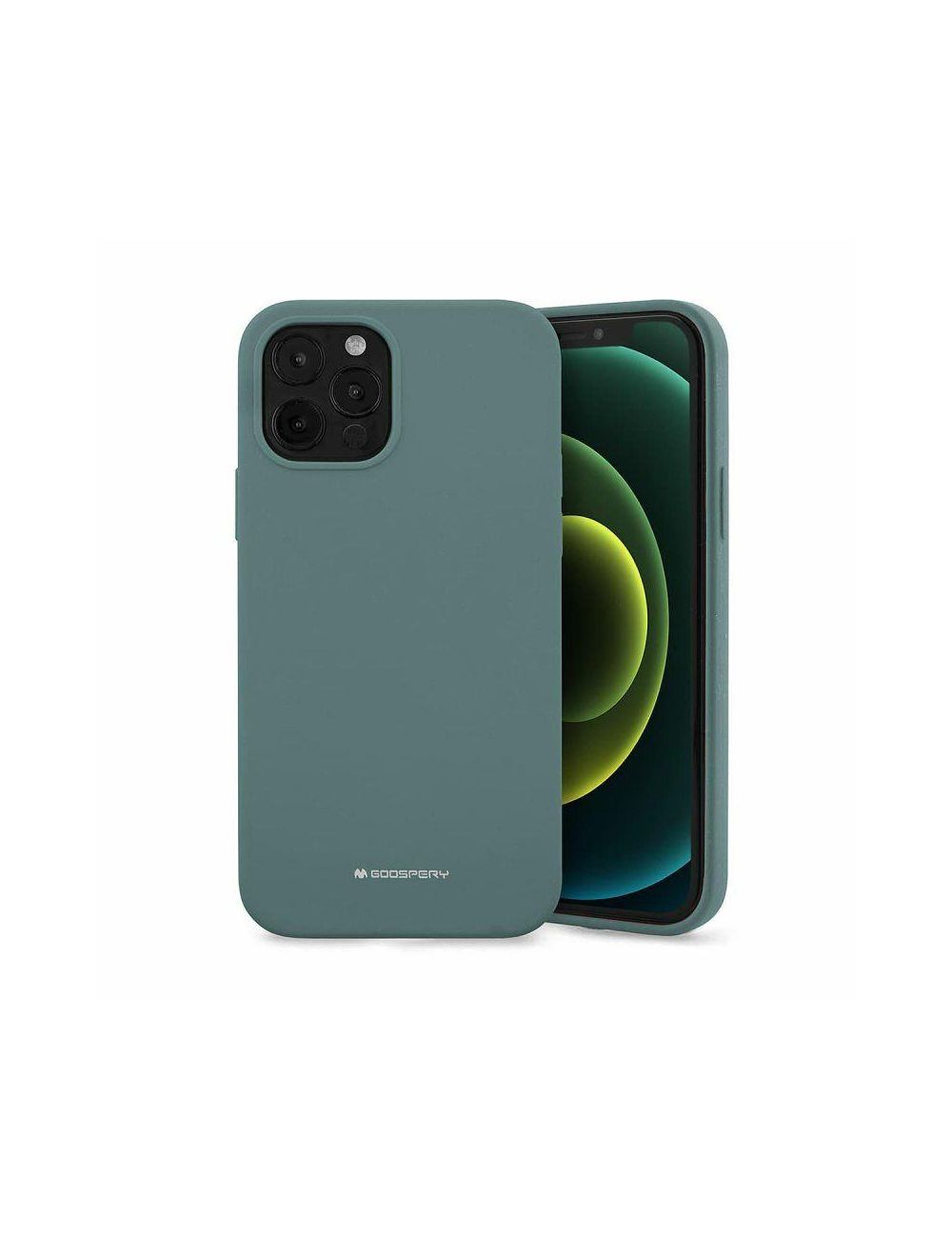 Mercury Silicone Case Samsung A35 GREEN / ZIELONY