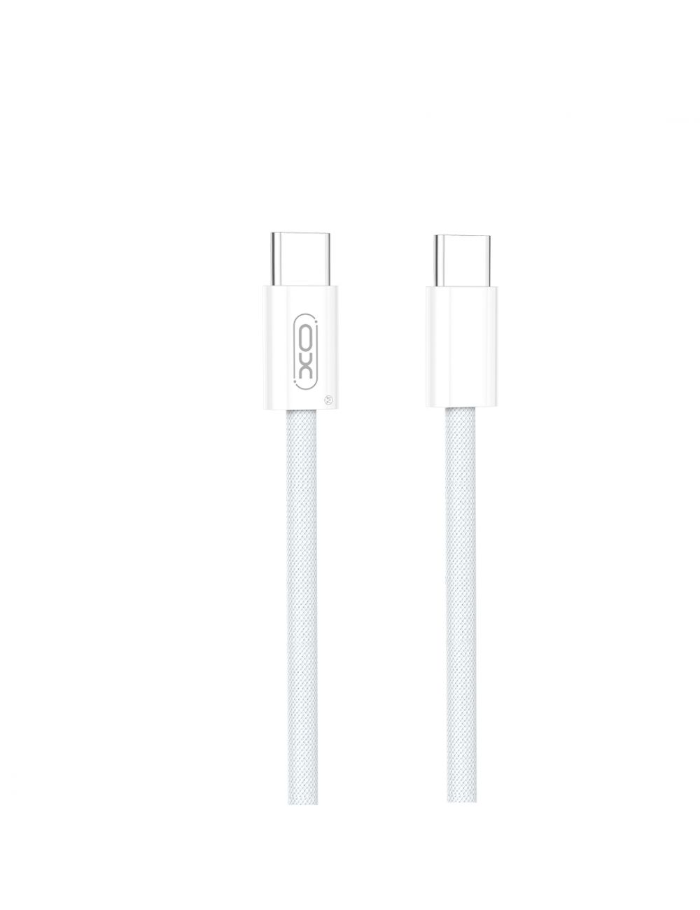 XO KABEL NB-Q260B PD USB-C/USB-C 60W BIAŁY 1,5m