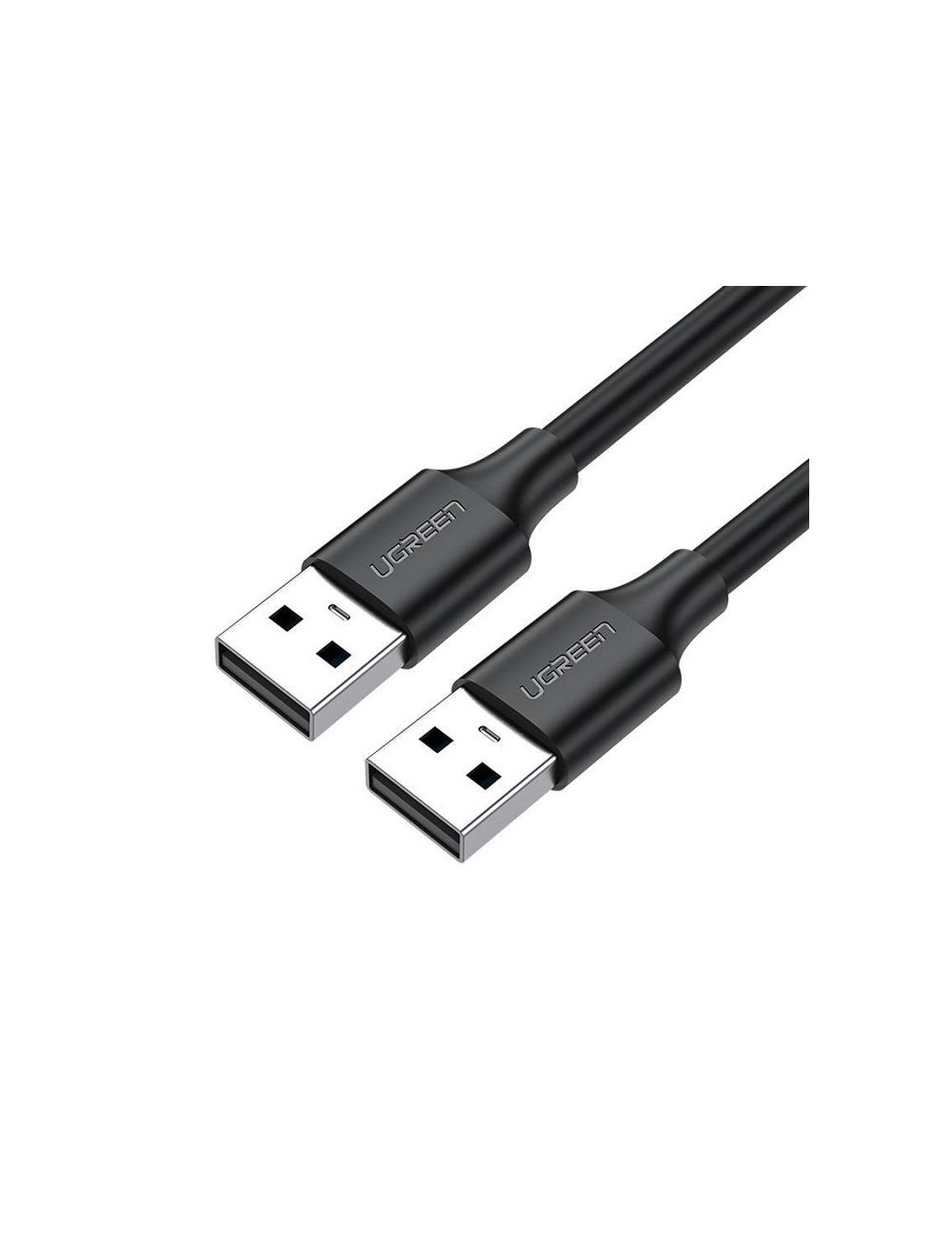 Ugreen kabel przewód USB 2.0 męski - USB 2.0 męski 0,5 m czarny