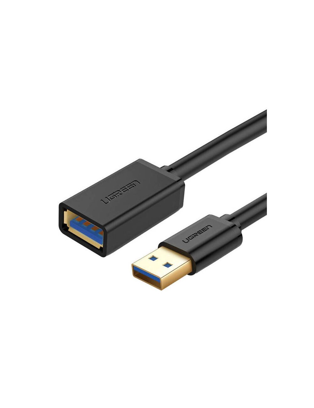 Ugreen kabel przewód przedłużacz 2M przejściówka USB 3.0 żeński -3.0 męski