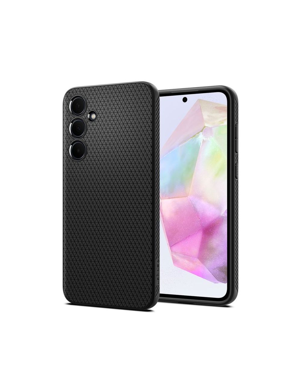 SPIGEN LIQUID AIR Samsung A35 5G MATTE BLACK