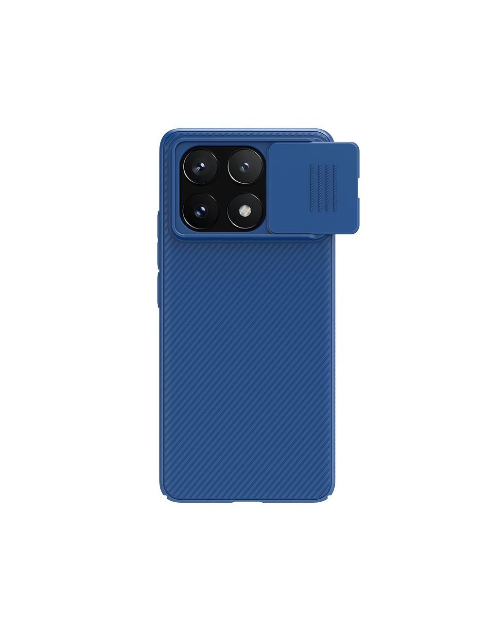 NILLKIN CAMSHIELD CASE XIAOMI REDMI NOTE K70E/POCO X6 PRO 5G, BLUE / NIEBIESKI