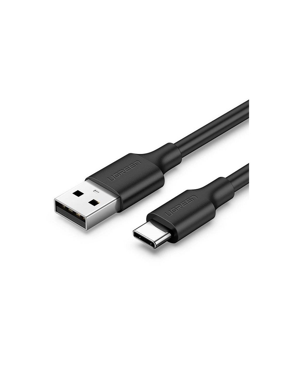 Ugreen kabel przewód USB - USB Typ C 480 Mbps 3 A 1,5 m czarny