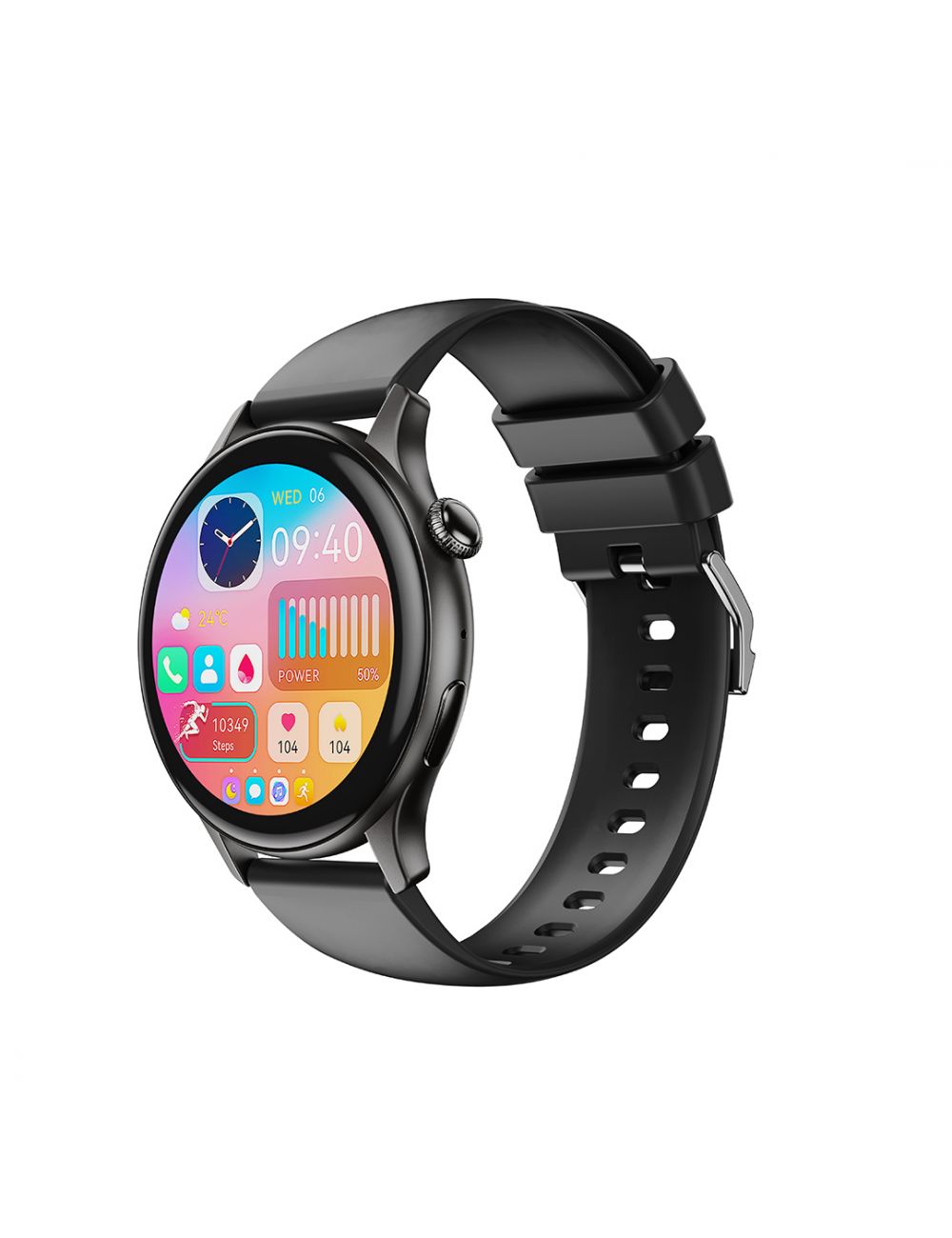 XO SMARTWATCH ZEGAREK J6 AMOLED czarny