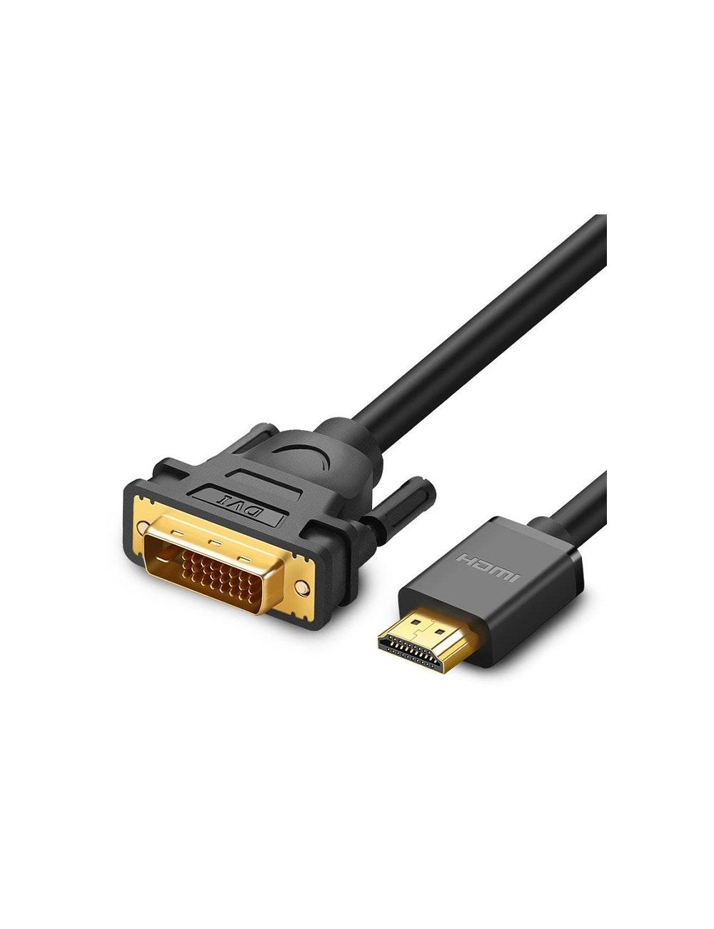 Ugreen kabel przewód HDMI - DVI 4K 60Hz 30AWG 1m czarny