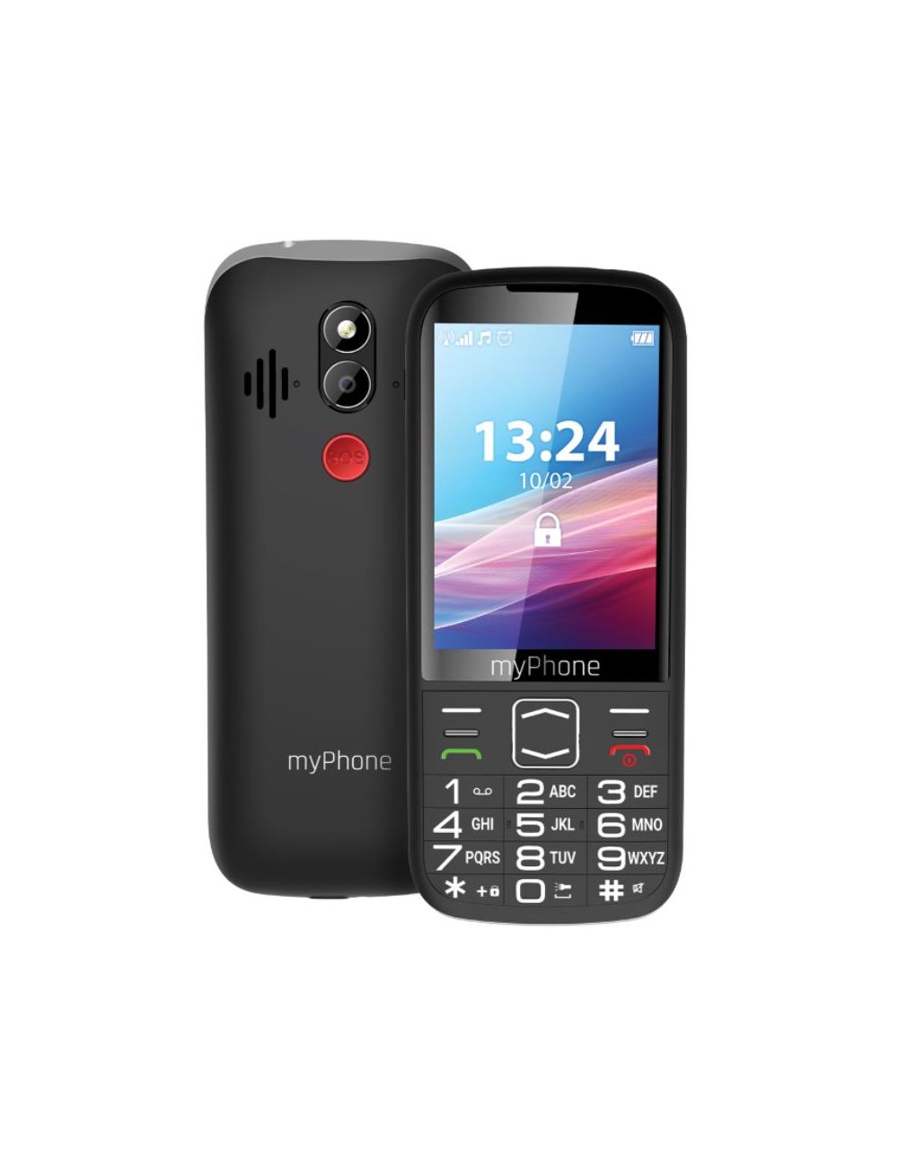 Telefon GSM myPhone HALO 4 LTE BLACK / CZARNY