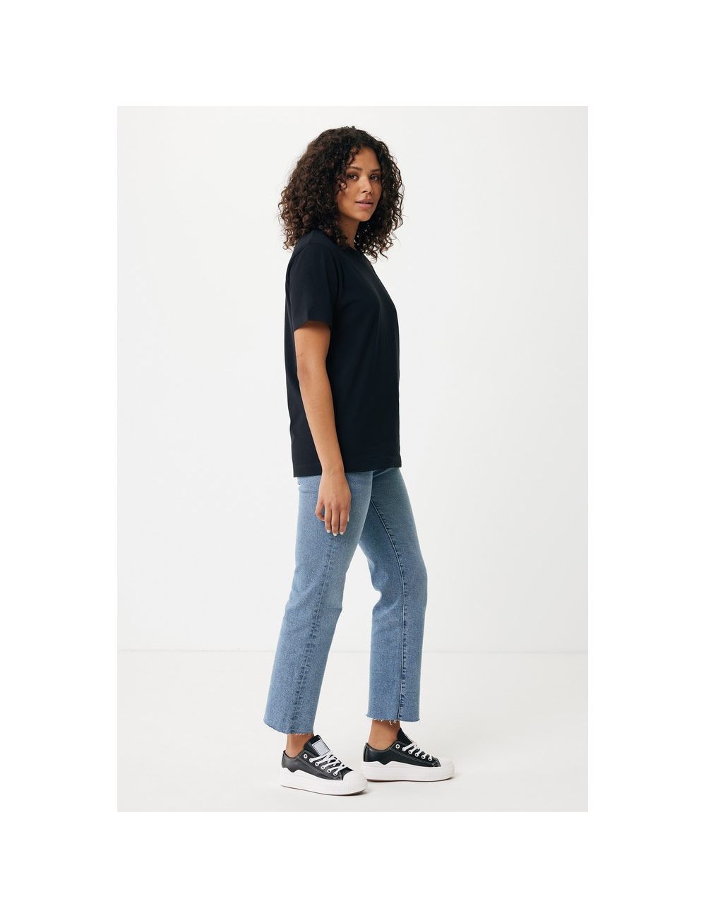 Luźna koszulka Iqoniq Kakadu, bawełna z recyklingu