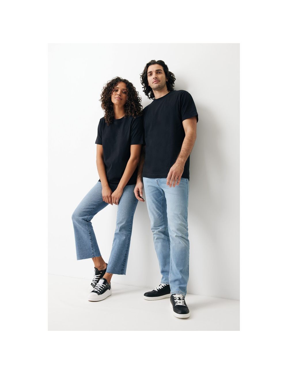 Luźna koszulka Iqoniq Kakadu, bawełna z recyklingu