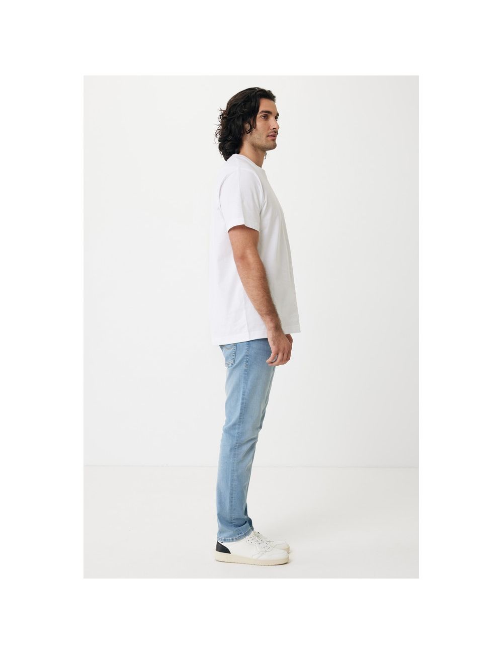 Luźna koszulka Iqoniq Kakadu, bawełna z recyklingu