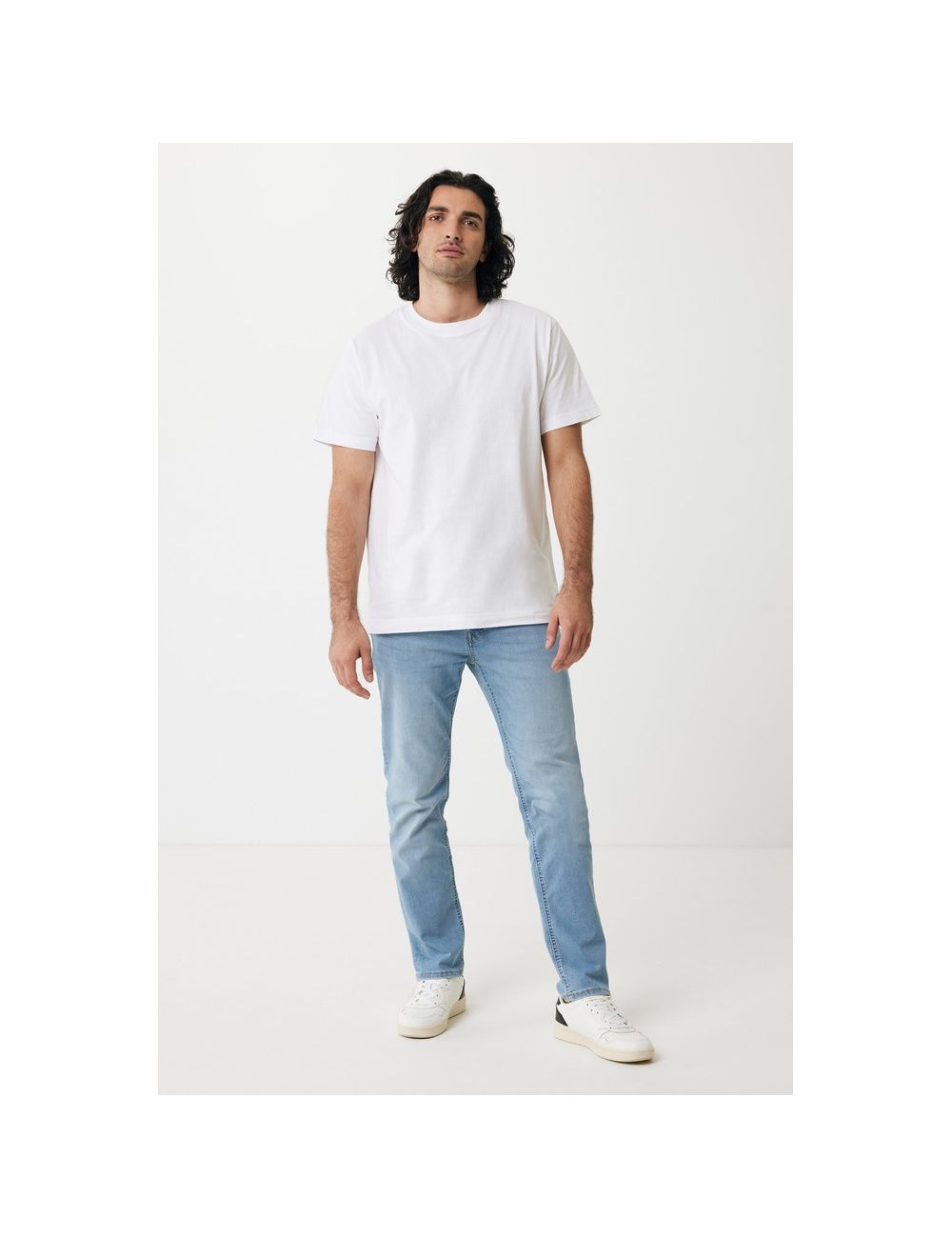 Luźna koszulka Iqoniq Kakadu, bawełna z recyklingu