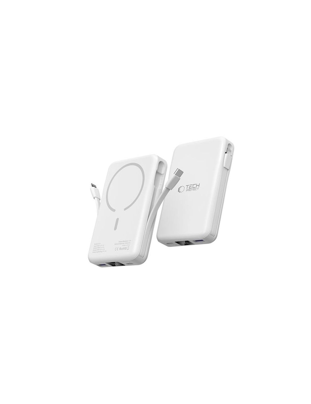 TECH-PROTECT POWERBANK PB31 LIFEMAG 10000mAh MAGSAFE WHITE