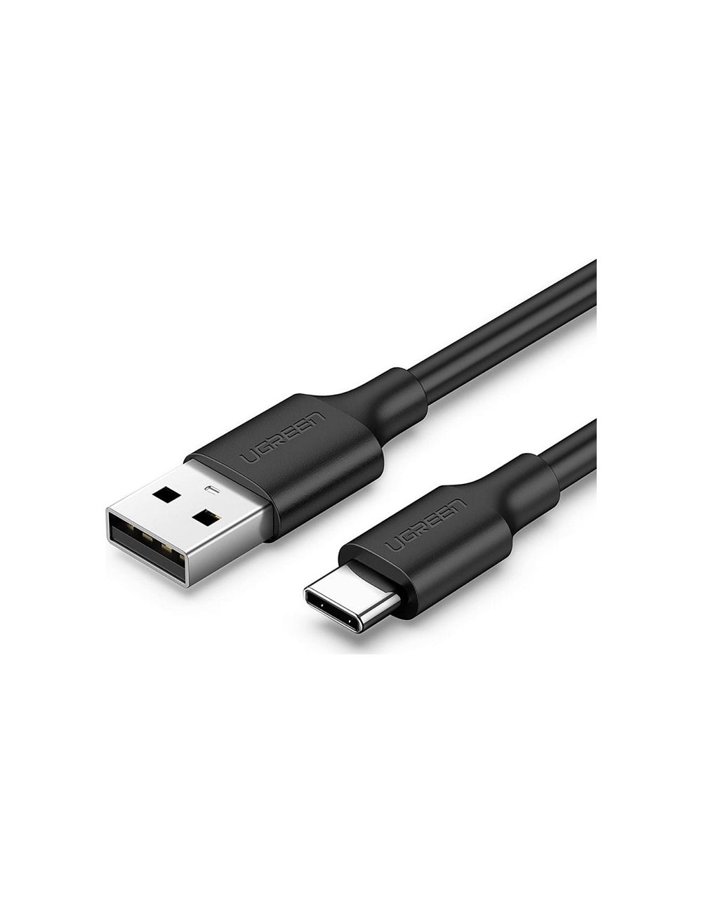 Ugreen kabel US287 60114 USB-A / USB-C 3A 0,25m czarny