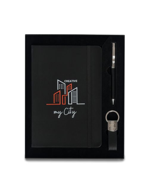 Zestaw upominkowy Nebraska, czarny