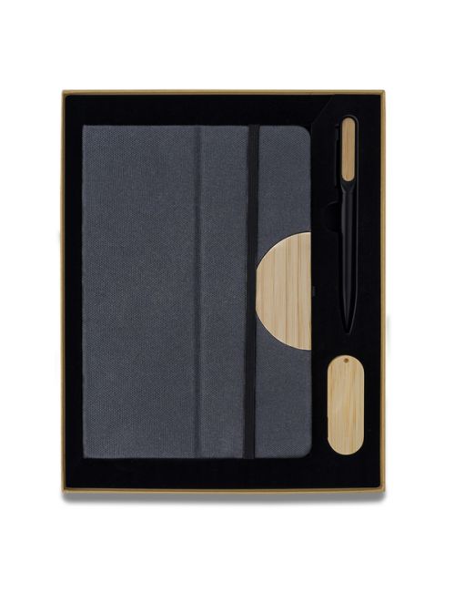 Zestaw upominkowy z pamięcią USB 64GB Denver, czarny