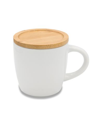 Kubek ceramiczny Arona 320 ml, biały  2