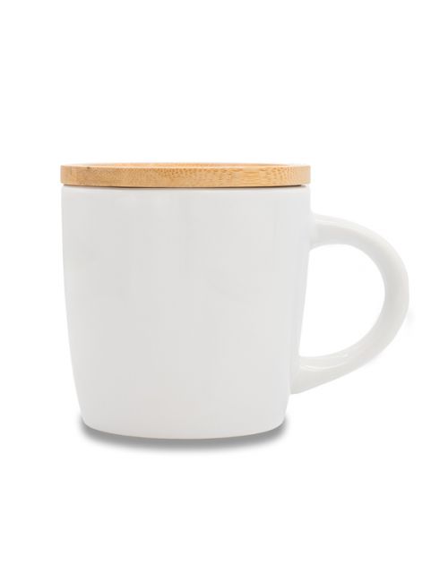 Kubek ceramiczny Arona 320 ml, biały