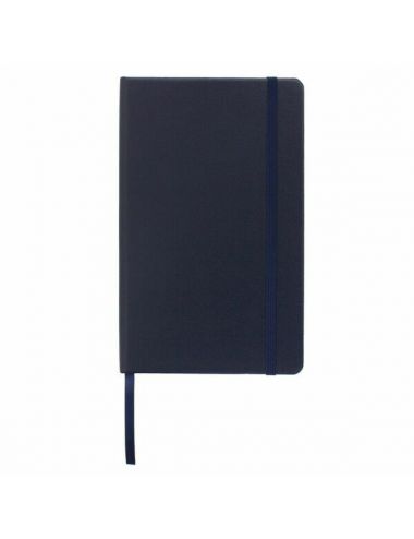 Notatnik 130x210/80k kratka Asturias, granatowy - druga... 2
