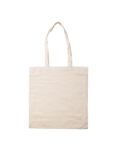 Torba bawełniana 140 g/m2 - długie uszy, beżowy - druga...