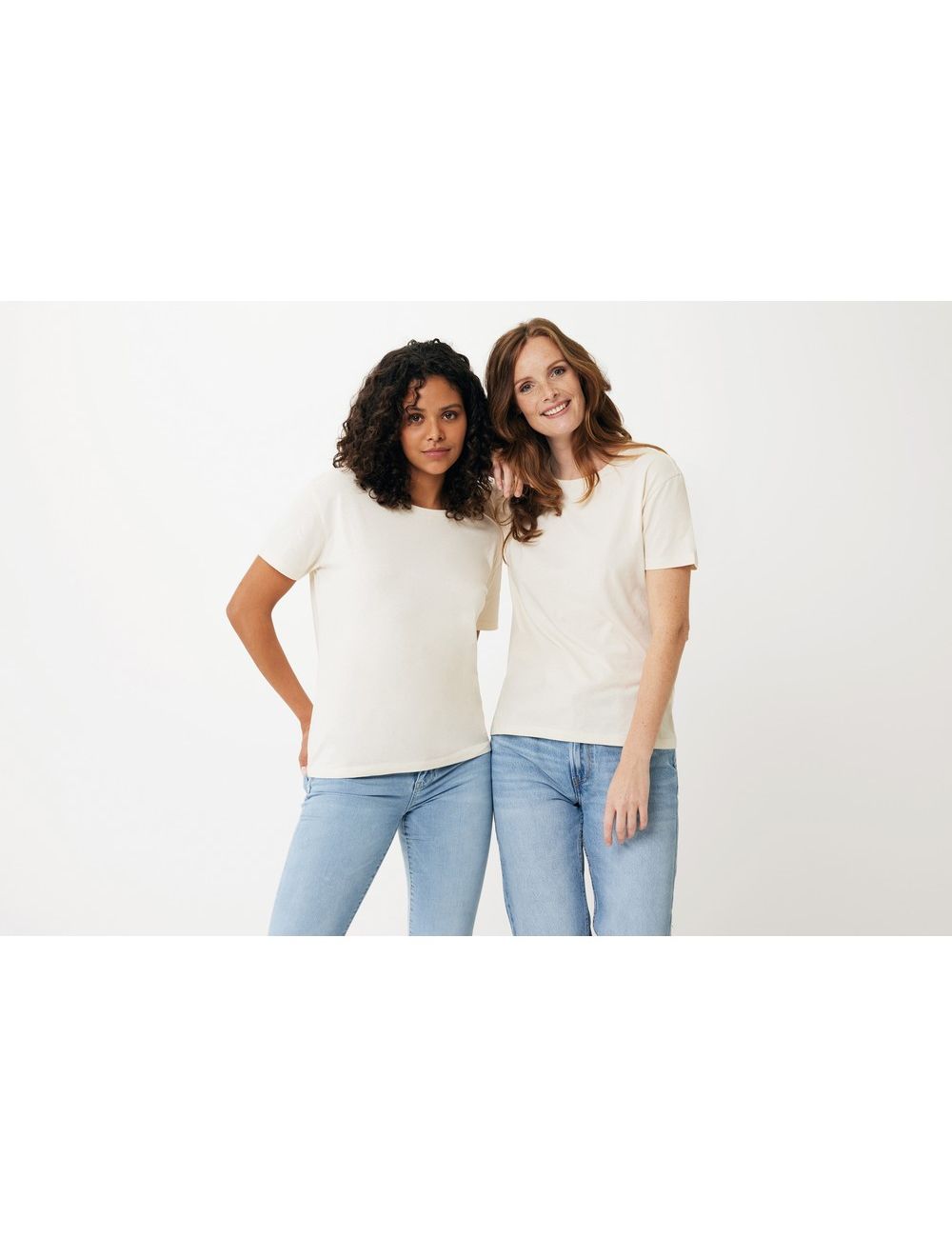 Damska koszulka Iqoniq Yala, bawełna z recyklingu