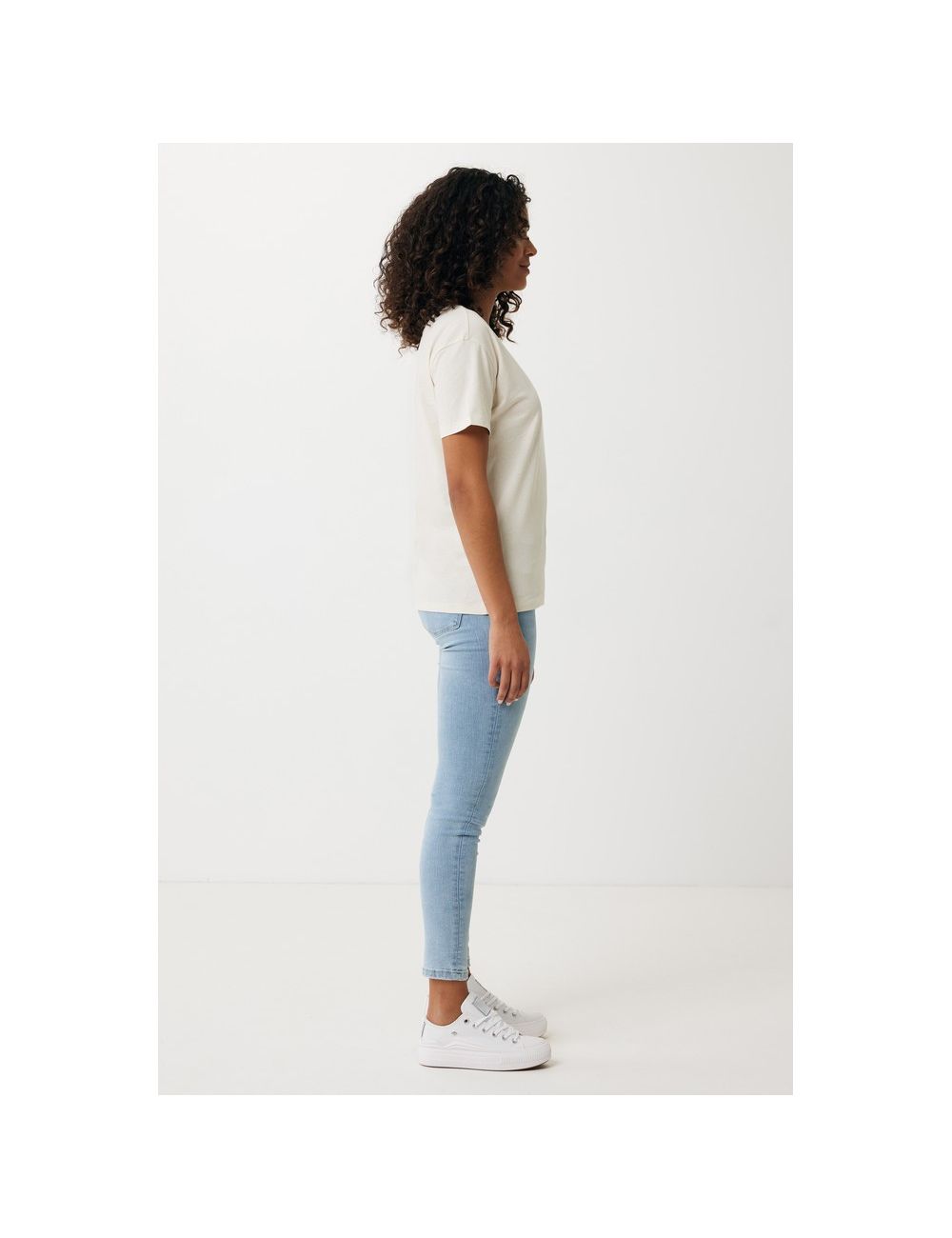 Damska koszulka Iqoniq Yala, bawełna z recyklingu