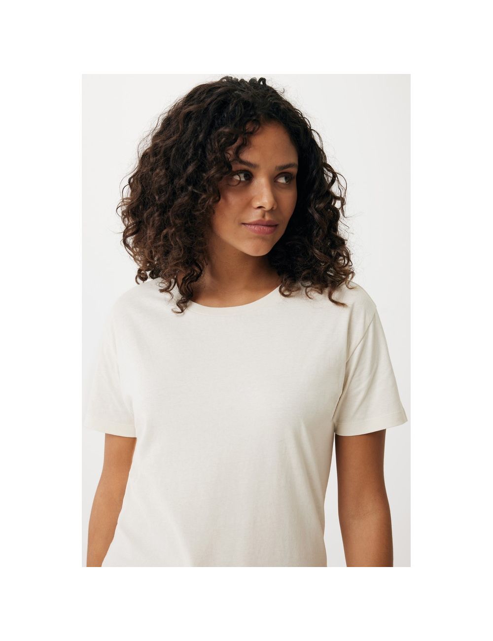 Damska koszulka Iqoniq Yala, bawełna z recyklingu