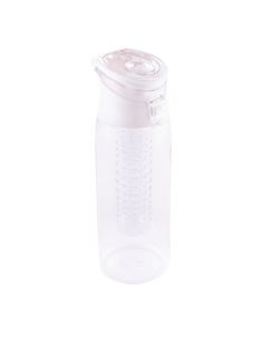 Bidon Frutello 700 ml, biały/transparentny