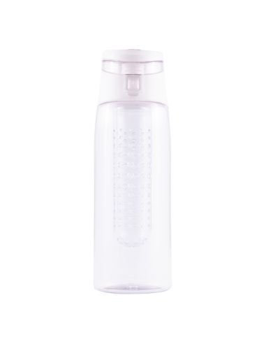 Bidon Frutello 700 ml, biały/transparentny