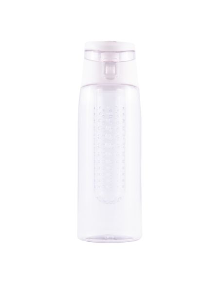 Bidon Frutello 700 ml, biały/transparentny
