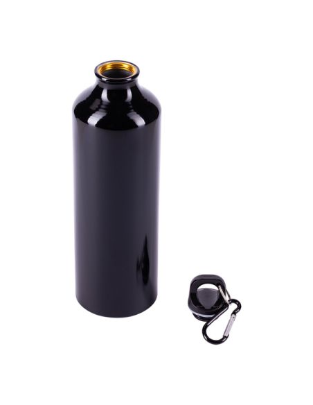 Bidon aluminiowy Easy Tripper 800 ml, czarny - druga jakość