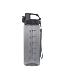 Bidon Feelsogood 600 ml, czarny/szary