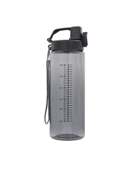 Bidon Feelsogood 600 ml, czarny/szary