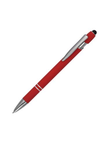 Długopis aluminiowy Softano, czerwony 