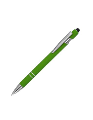 Długopis aluminiowy Softano, zielony 