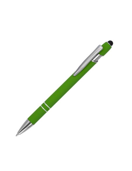 Długopis aluminiowy Softano, zielony 
