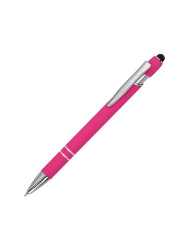 Długopis aluminiowy Softano, różowy 