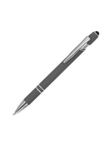 Długopis aluminiowy Softano, szary 