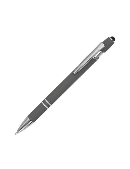 Długopis aluminiowy Softano, szary 